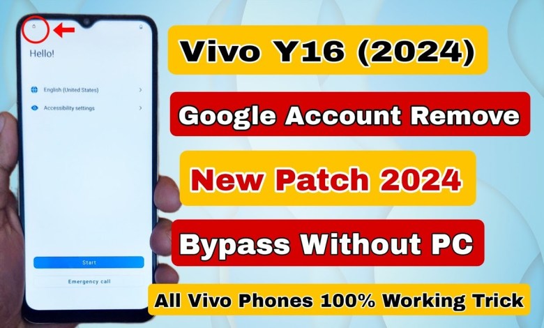 Unlock Vivo Y16 frp in 2024 | Discover the Newest Bypass Method for the Latest Security Features Unlock Vivo Y16 frp in 2024 | Discover the Newest Bypass Method for the Latest Security Features