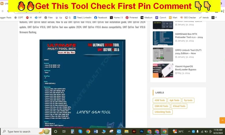 UMT QcFire Tool V10.6 Latest Version New Update | UMT QcFire Tool V10.6 Latest Version New Update |