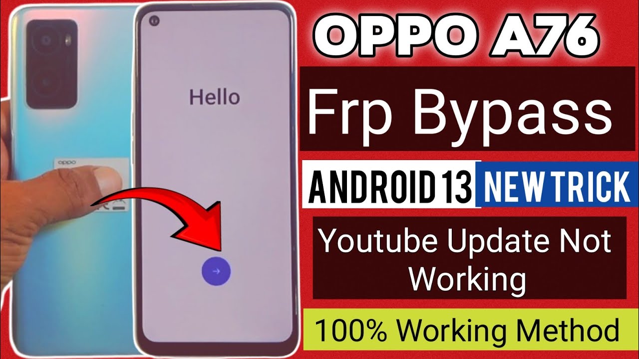 Unlocking Secrets: How to Bypass FRP on Oppo A76 (Android 13) – Discover the Method! Unlocking Secrets: How to Bypass FRP on Oppo A76 (Android 13) – Discover the Method!
