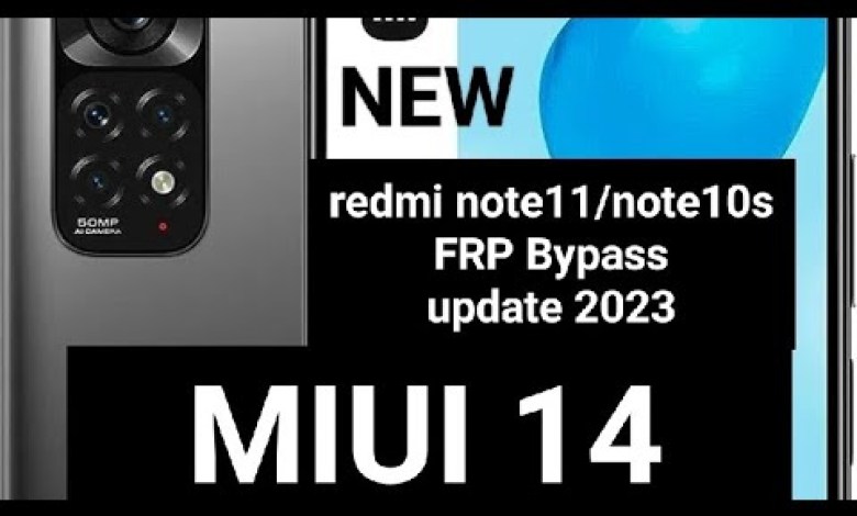 redmi note11 Miui 14 andriod 13 frp bypass done redmi note11 Miui 14 andriod 13 frp bypass done