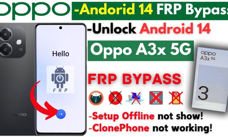 -Unlock OPPO A3x 5G FRP Bypass Without PC -All Oppo -Unlock OPPO A3x 5G FRP Bypass Without PC -All Oppo