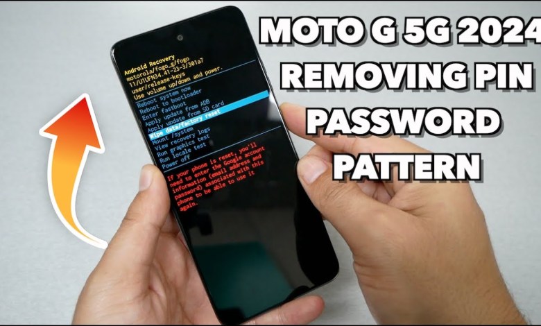 Moto G 5G 2024 Hard Reset Removing PIN, Password, Moto G 5G 2024 Hard Reset Removing PIN, Password,