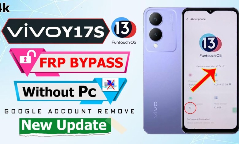 Vivo Y17s (V2310) FRP Bypass || Rm Solution || VIVO Vivo Y17s (V2310) FRP Bypass || Rm Solution || VIVO
