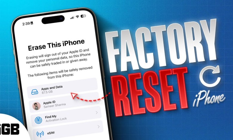 How to Factory Reset iPhone Before Selling (2024 Guide) How to Factory Reset iPhone Before Selling (2024 Guide)