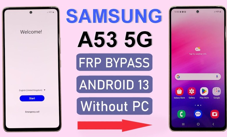 SAMSUNG A53 5G FRP BYPASS ANDROID 13 WITHOUT PC | SAMSUNG A53 5G FRP BYPASS ANDROID 13 WITHOUT PC |