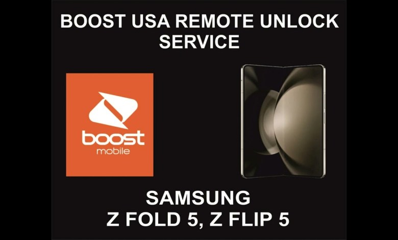 Boost USA Remote Unlock Service, Samsung Fold 5, Flip 5 Boost USA Remote Unlock Service, Samsung Fold 5, Flip 5