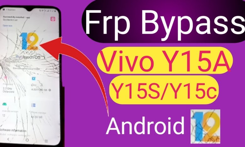 Vivo Y15A Frp Bypass Android 12||Remove Google account Vivo Y15A Frp Bypass Android 12||Remove Google account