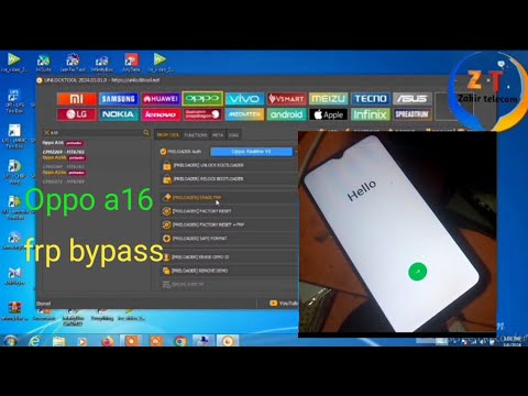 Oppo A16 Cph2269 Reset Frp Pattern Unlock tool Oppo A16 Cph2269 Reset Frp Pattern Unlock tool