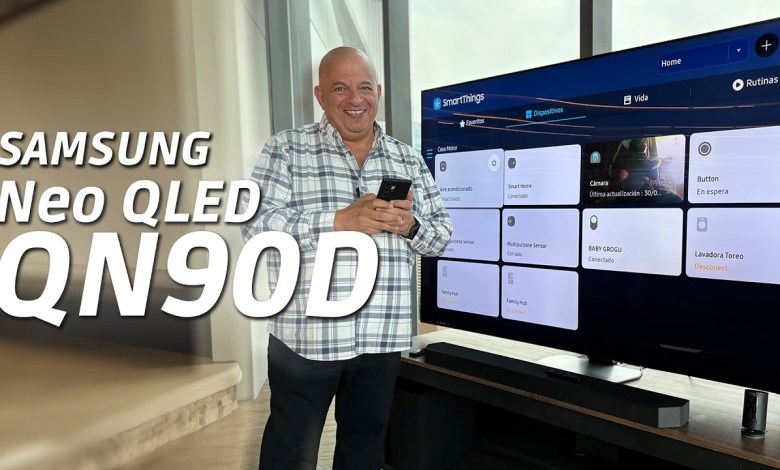 Meet the new SAMSUNG Neo QLED 4K QN90D with Meet the new SAMSUNG Neo QLED 4K QN90D with
