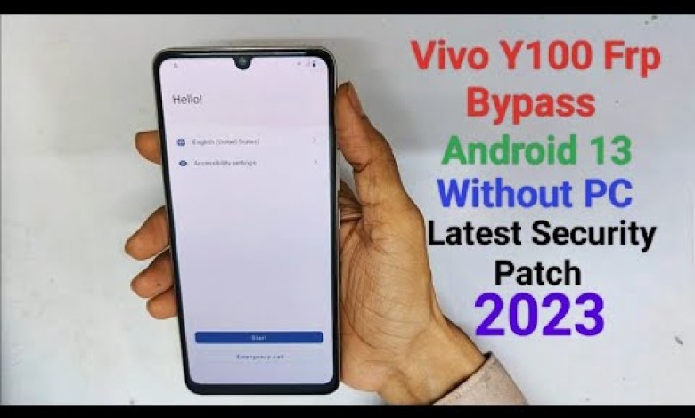 Vivo Y100 5G Frp Bypass Android 13 Without PC New Vivo Y100 5G Frp Bypass Android 13 Without PC New