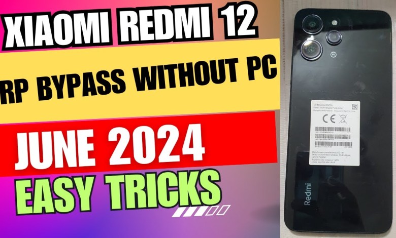 Xiaomi Redmi 12 /23053rn02a FRP Bypass Without PC ( Xiaomi Redmi 12 /23053rn02a FRP Bypass Without PC (