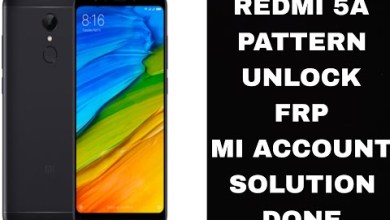 Redmi 5A Pattern Unlock, FRP Remove ,MiAccount Remove Redmi 5A Pattern Unlock, FRP Remove ,MiAccount Remove