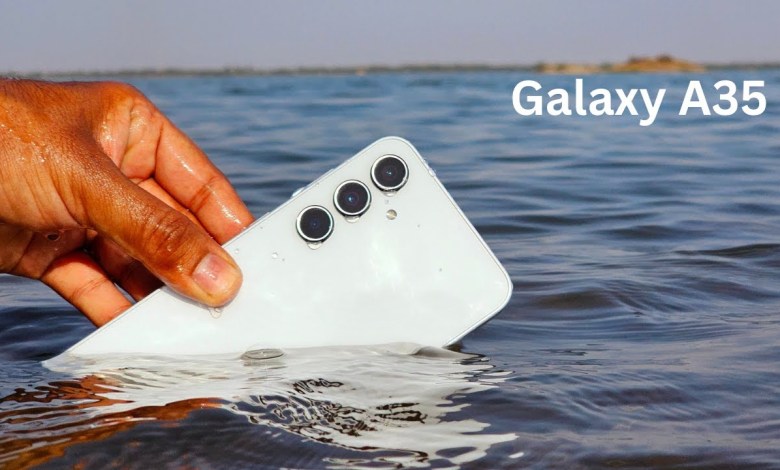 Samsung Galaxy A35 5G Water Test Samsung Galaxy A35 5G Water Test