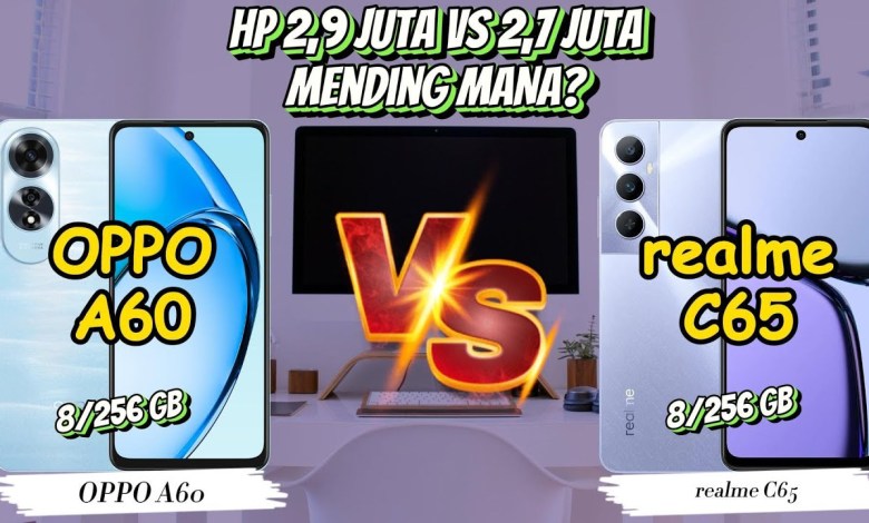 OPPO A60 vs realme C65 OPPO A60 vs realme C65