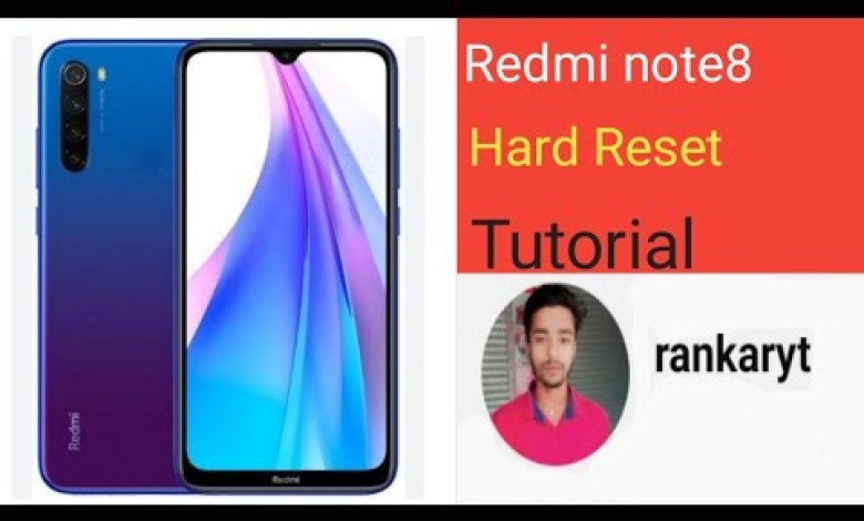 Redmi Note8 Hard Reset Redmi Note8 Hard Reset