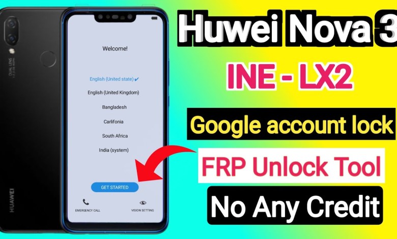 Huwei nova 3i frp unlock tool | Huawei Nova 3i INE-LX2 Huwei nova 3i frp unlock tool | Huawei Nova 3i INE-LX2
