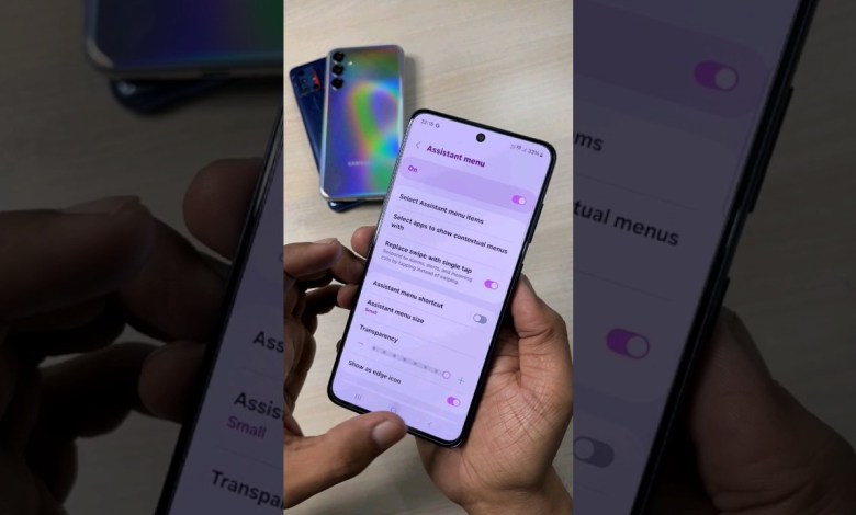 Replace Swipe to Single Tap in Samsung Phone to Replace Swipe to Single Tap in Samsung Phone to