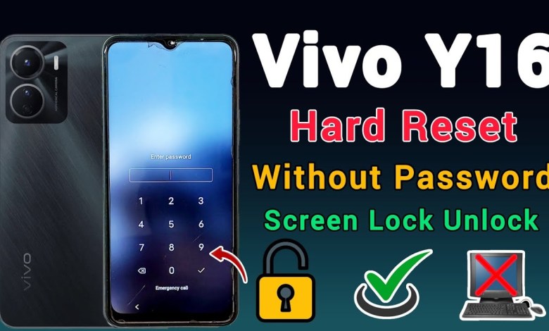 Vivo Y16 Hard Reset Without Password || Screen Lock Vivo Y16 Hard Reset Without Password || Screen Lock