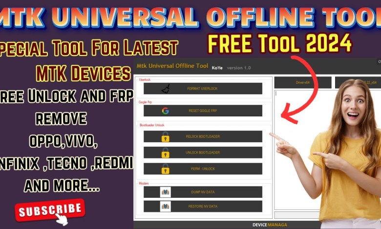 Discover the MTK Universal Offline Tool 1.0: Unlock, FRP Bypass & More! Discover the MTK Universal Offline Tool 1.0: Unlock, FRP Bypass & More!