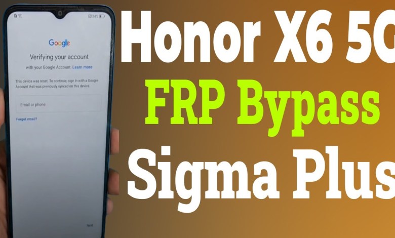 Honor X6 5G RBN NX1 FRP Bypass Sigma Plus Honor RBN-NX1 Honor X6 5G RBN NX1 FRP Bypass Sigma Plus Honor RBN-NX1