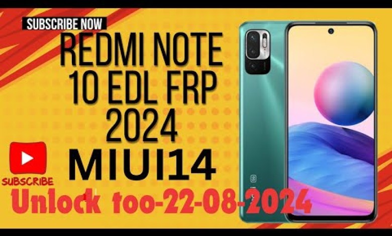Redmi Note10 MIUI14 Frp Unlock Tool 2024 latest Redmi Note10 MIUI14 Frp Unlock Tool 2024 latest