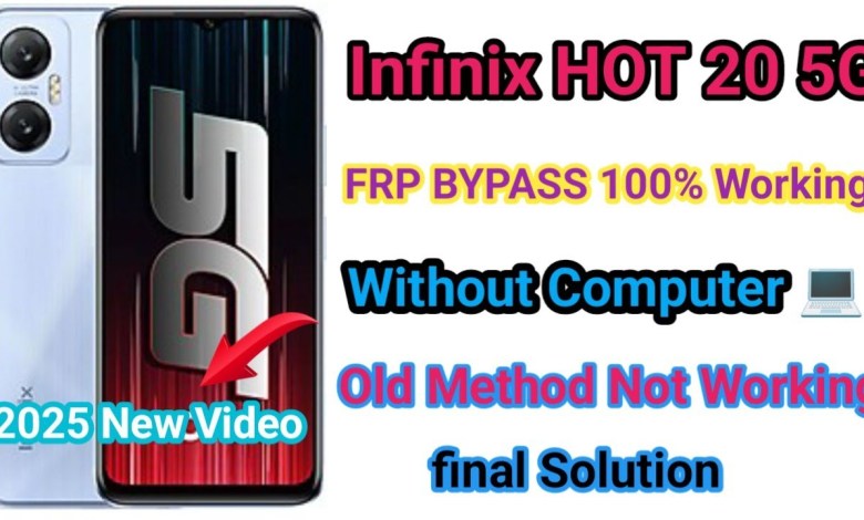 Innovative Infinix HOT 20 5G FRP Bypass Method – No PC Required! Discover the Latest Techniques Innovative Infinix HOT 20 5G FRP Bypass Method – No PC Required! Discover the Latest Techniques