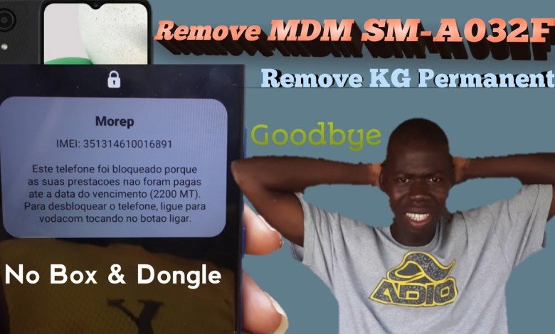 Como remover MDM SAMSUNG A032F Como remover MDM SAMSUNG A032F