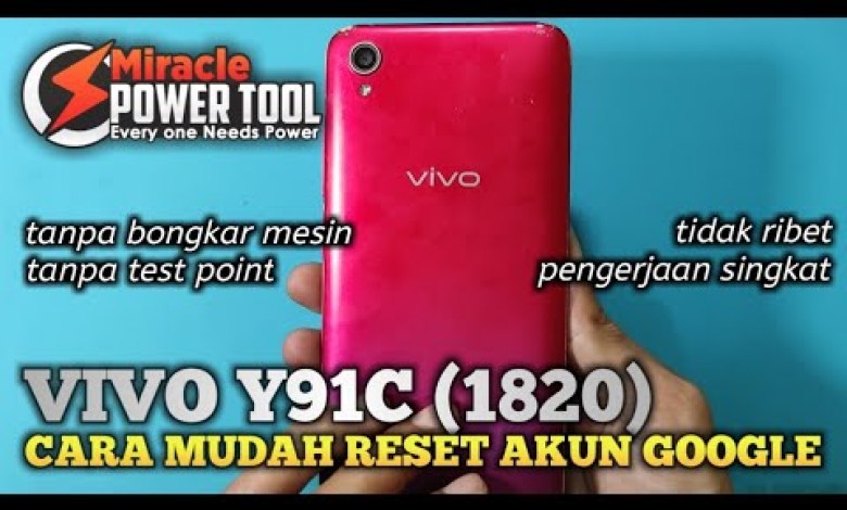 VIVO Y91C | 1820 | HOW TO RESET GOOGLE ACCOUNT | FRP VIVO Y91C | 1820 | HOW TO RESET GOOGLE ACCOUNT | FRP
