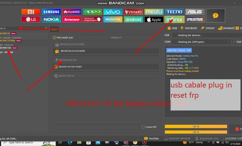 Infinix Hot 12i Frp Bypass Infinix X665B Google Account Infinix Hot 12i Frp Bypass Infinix X665B Google Account