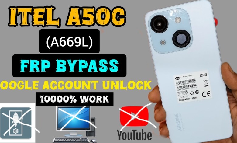 Unlock the mystery of bypassing the FRP on the Itel A50c (A669L) – Google account secrets revealed Unlock the mystery of bypassing the FRP on the Itel A50c (A669L) – Google account secrets revealed