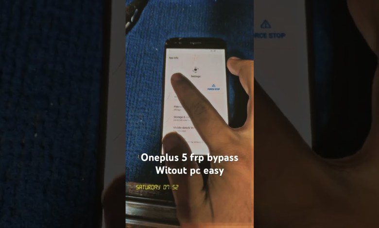 Oneplus 5 Frp bypass gmail remove without pc easy one Oneplus 5 Frp bypass gmail remove without pc easy one