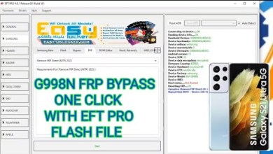 G998N FRP BYPASS ONE CLICK WITH EFT PRO FLASH FILE G998N FRP BYPASS ONE CLICK WITH EFT PRO FLASH FILE