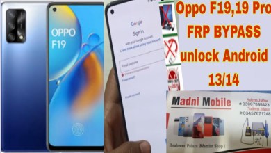 Oppo F19 Pro Frp Bypass Android 13… Oppo F19 Pro Frp Bypass Android 13…