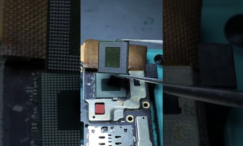 Poco X3 Pro Only Ram Reballing Done Poco X3 Pro Only Ram Reballing Done