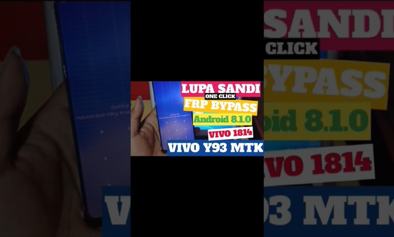 VIVO Y93 FORGOT PASSWORD/PATTERN/PIN/PASSWORD/FRP BYPASS | VIVO Y93 FORGOT PASSWORD/PATTERN/PIN/PASSWORD/FRP BYPASS |