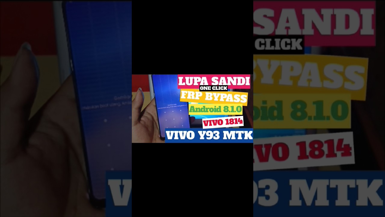VIVO Y93 FORGOT PASSWORD/PATTERN/PIN/PASSWORD/FRP BYPASS | VIVO Y93 FORGOT PASSWORD/PATTERN/PIN/PASSWORD/FRP BYPASS |