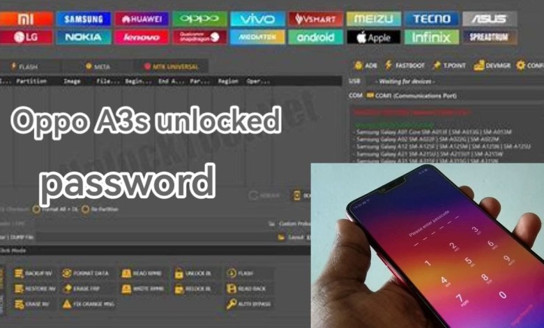 How to Unlock Oppo A3S Code with Unlocktool, how to reset How to Unlock Oppo A3S Code with Unlocktool, how to reset