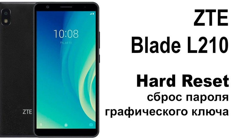 ZTE Blade L210. Reset graphic key or password. ZTE Blade L210. Reset graphic key or password.