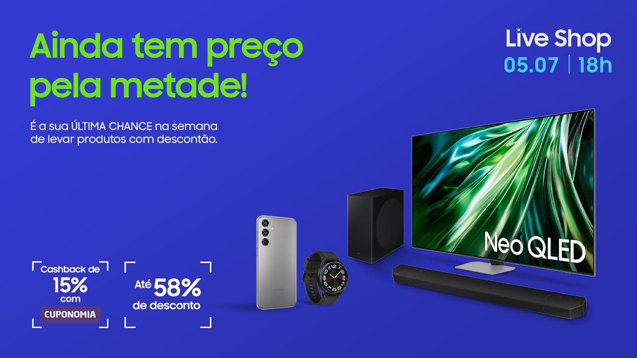 #SamsungLiveShop 07/05 – Friday deals with #SamsungLiveShop 07/05 – Friday deals with