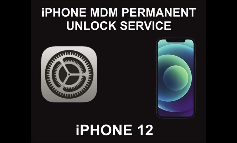 iPhone 12 MDM Unlock Service, Permanent iPhone 12 MDM Unlock Service, Permanent