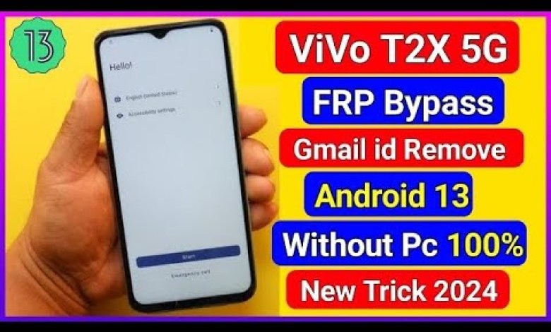The easiest way to bypass vivo t2x 5g phone frp The easiest way to bypass vivo t2x 5g phone frp