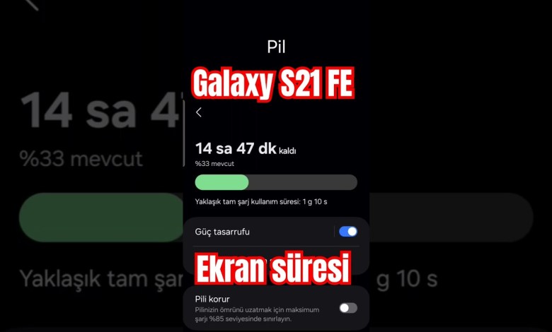Galaxy S21 FE SCREEN TIME / 2024 Android 14 Galaxy S21 FE SCREEN TIME / 2024 Android 14