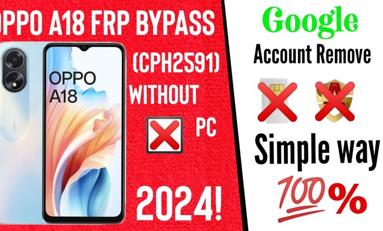 Oppo A18 FRP Bypass Android 13/14 | New Trick | Oppo Oppo A18 FRP Bypass Android 13/14 | New Trick | Oppo
