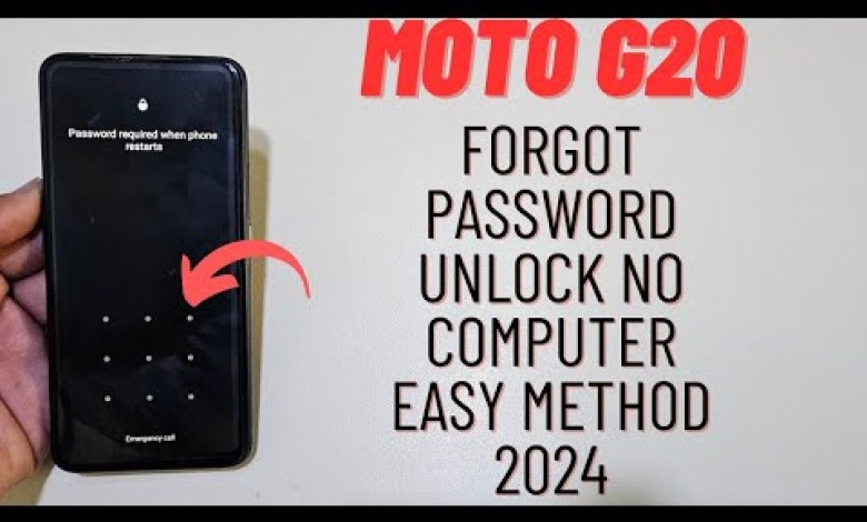 Moto G20 Hard Reset Unlock Forgot Password Moto G20 Hard Reset Unlock Forgot Password