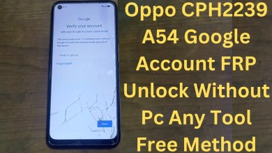 Oppo CPH2239 A54 FRP unlock without pc any tools Oppo CPH2239 A54 FRP unlock without pc any tools