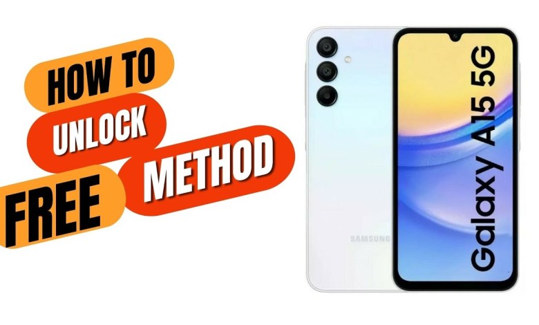 How to unlock Samsung Galaxy A15 How to unlock Samsung Galaxy A15