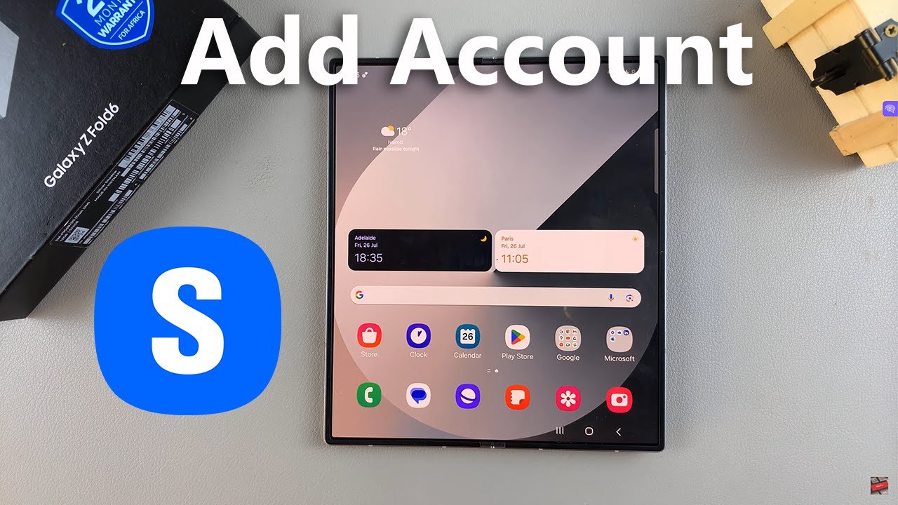 How To Add Samsung Account To Samsung Galaxy Z How To Add Samsung Account To Samsung Galaxy Z