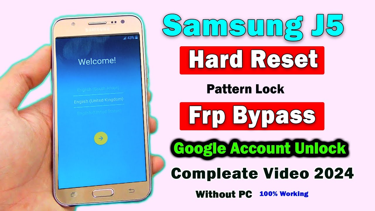 Samsung J5 Hard Reset 2024 | J5 Frp Unlock 2024 | Samsung J5 Hard Reset 2024 | J5 Frp Unlock 2024 |