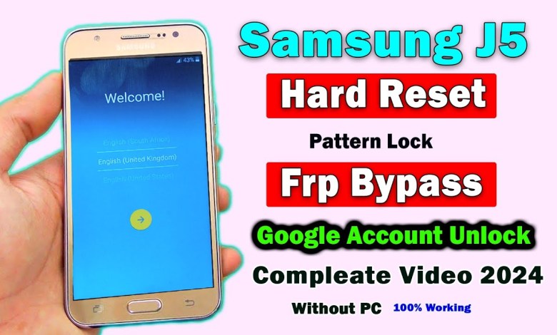 Samsung J5 Hard Reset 2024 | J5 Frp Unlock 2024 | Samsung J5 Hard Reset 2024 | J5 Frp Unlock 2024 |