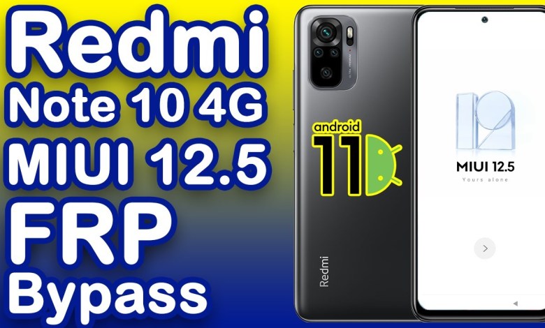 Redmi Note 10 4G MIUI 12.5 FRP Bypass without PC , Redmi Note 10 4G MIUI 12.5 FRP Bypass without PC ,